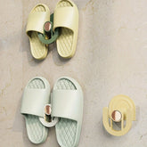 Wall-Mounted Slipper Rack Organizer